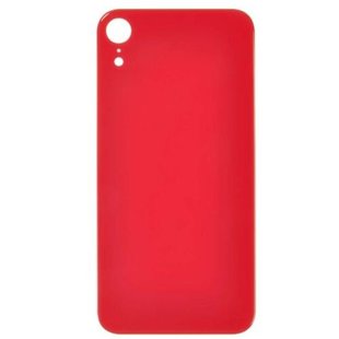 Big Hole Back Cover Glass For IPhone XR Red