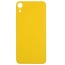 Big Hole Back Cover Glass For IPhone XR Yellow