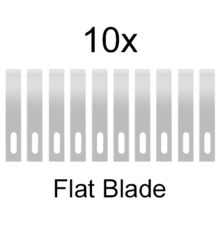 Flat Knife Blade for Mobile Repair 10Pcs