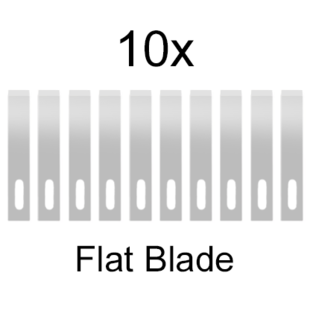 Flat Knife Blade for Mobile Repair 10Pcs