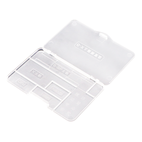 Motherboard And IC Chip Storage Box Compatible For iPhone 6~X