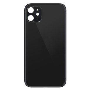 Big Hole Back Cover Glass For IPhone 11 Black