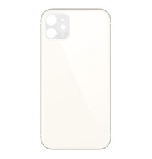 Big Hole Back Cover Glass For IPhone 11 White