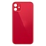 Big Hole Back Cover Glass For IPhone 11 Red