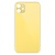 Big Hole Back Cover Glass For IPhone 11 Yellow