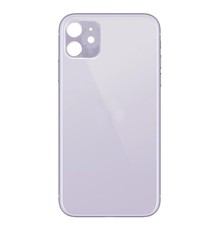 Big Hole Back Cover Glass For IPhone 11 Purple