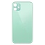 Big Hole Back Cover Glass For IPhone 11 Green