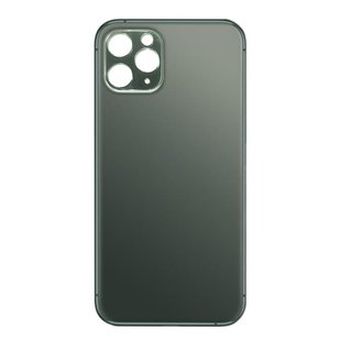 Big Hole Back Cover Glass For IPhone 11 Pro Green