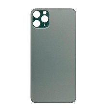 Big Hole Back Cover Glass For IPhone 11 Pro Max Green