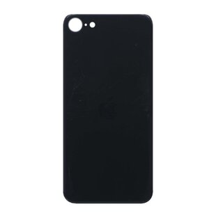 Big Hole Back Cover Glass For IPhone SE 2020 Black