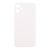 Big Hole Back Cover Glass For IPhone 12 White