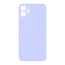Big Hole Back Cover Glass For IPhone 12 Purple