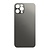 Big Hole Back Cover Glass For IPhone 12 Pro Black