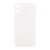 Big Hole Back Cover Glass For IPhone 12 Mini White