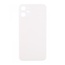 Big Hole Back Cover Glass For IPhone 12 Mini White