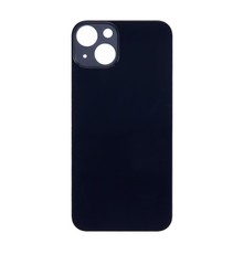 Big Hole Back Cover Glass For IPhone 13 (No Logo)  (Black)