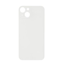 Big Hole Back Cover Glass For IPhone 13 White