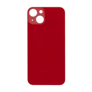 Big Hole Back Cover Glass For IPhone 13 Red