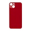 Big Hole Back Cover Glass For IPhone 13 Red
