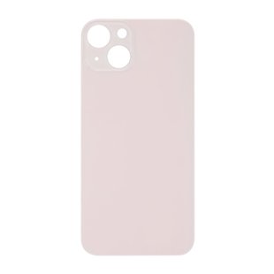 Big Hole Back Cover Glass For IPhone 13 Pink