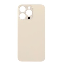 Big Hole Back Cover Glass For IPhone 13 Pro (No Logo) (Gold)