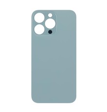 Big Hole Back Cover Glass For IPhone 13 Pro Blue