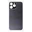 Big Hole Back Cover Glass For IPhone 13 Pro Max Black