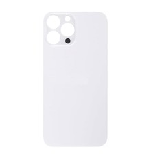 Big Hole Back Cover Glass For IPhone 13 Pro Max White