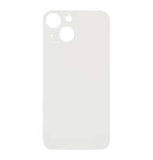 Big Hole Back Cover Glass For IPhone 13 Mini White