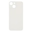 Big Hole Back Cover Glass For IPhone 13 Mini White