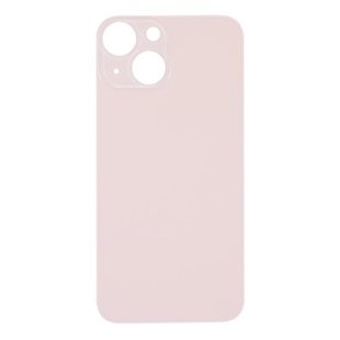 Big Hole Back Cover Glass For IPhone 13 Mini Pink