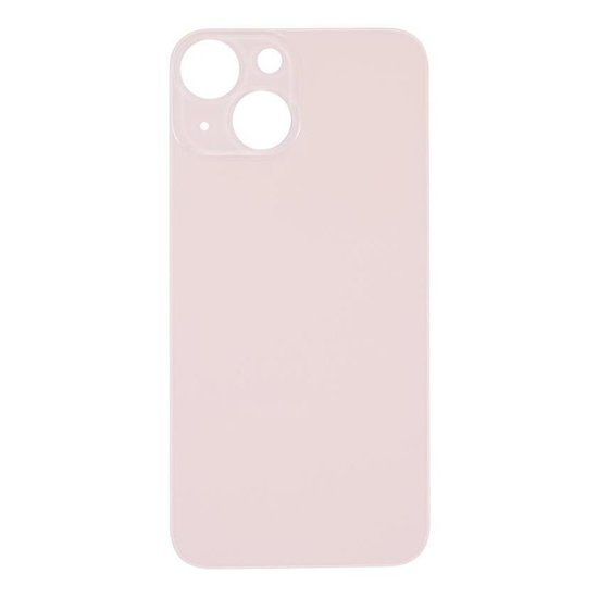 Big Hole Back Cover Glass For IPhone 13 Mini Pink