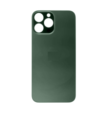 Big Hole Back Cover Glass For IPhone 13 Pro Max (No Logo) (Green)