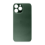 Big Hole Back Cover Glass For IPhone 13 Pro Max (No Logo) (Green)