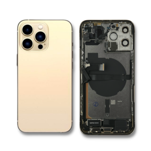 Frame Back Housing Assembly for IPhone 13 Pro Max Gold Non Original