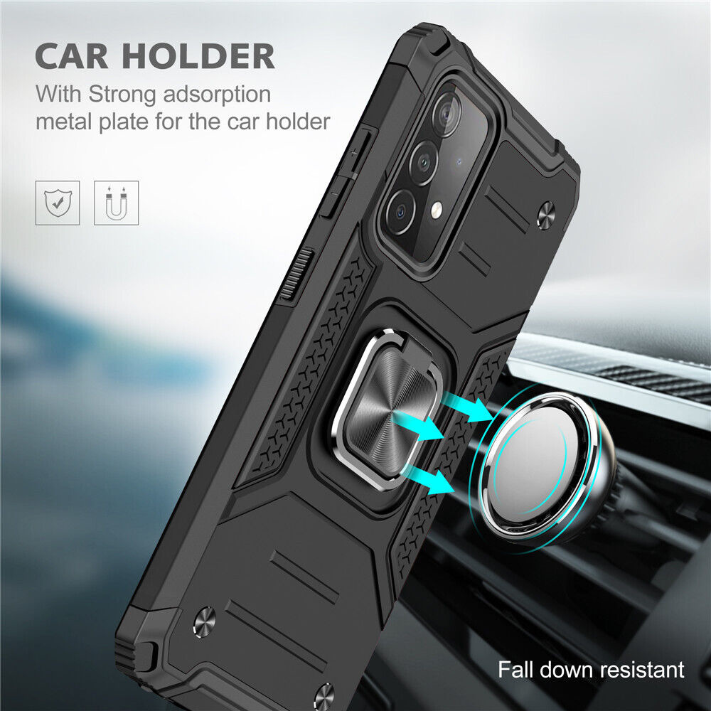 Grip Armor anti shock case with Ring Finger / Holder For IPhone 13 Pro, foto 4 van 6