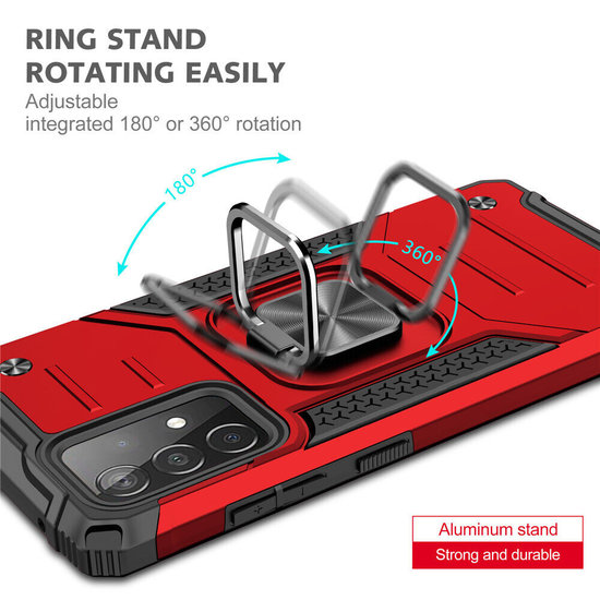 Grip Armor anti shock  case  with  Ring  Finger / Holder For IPhone 13 Pro Max