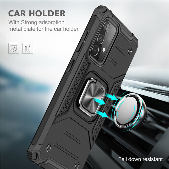Grip Armor anti shock  case  with  Ring  Finger / Holder Galaxy S22 Plus
