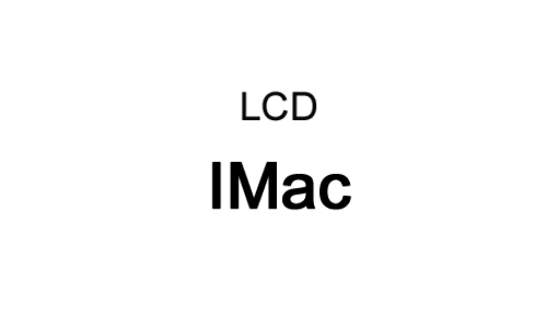 LCD for IMac