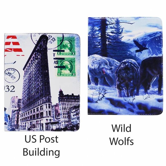 360 Rotation Print Case For IPad 2017