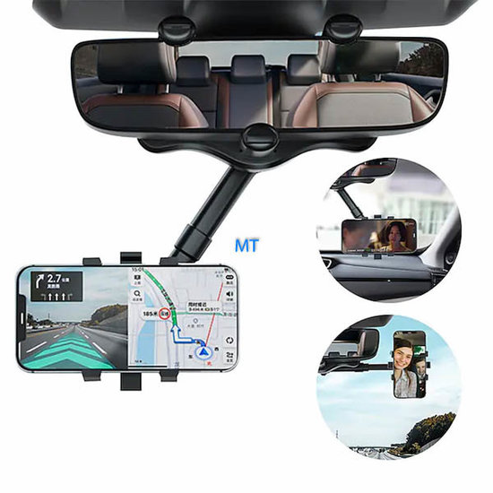 Car Rearview Mirror Phone Holder
