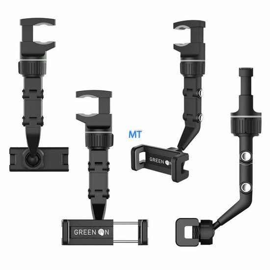 GREEN ON Rearview Mirror Phone Holder GR28