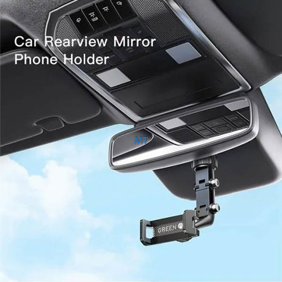 GREEN ON Rearview Mirror Phone Holder GR28