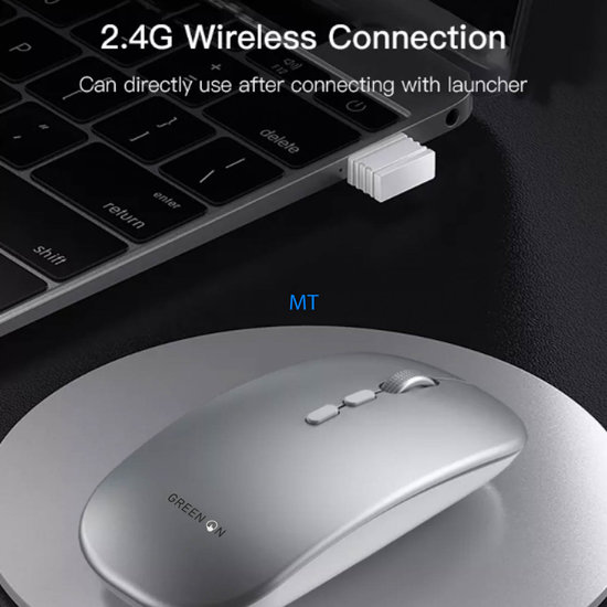 GREEN ON Wireless Mouse 2.4G GR34