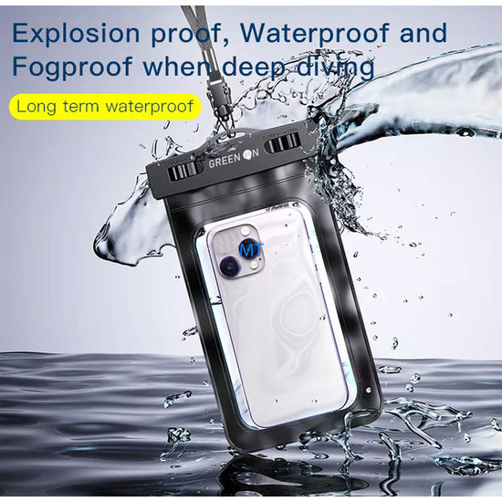 GREEN ON Waterproof Phone Case IPX8 20 Meters GR33