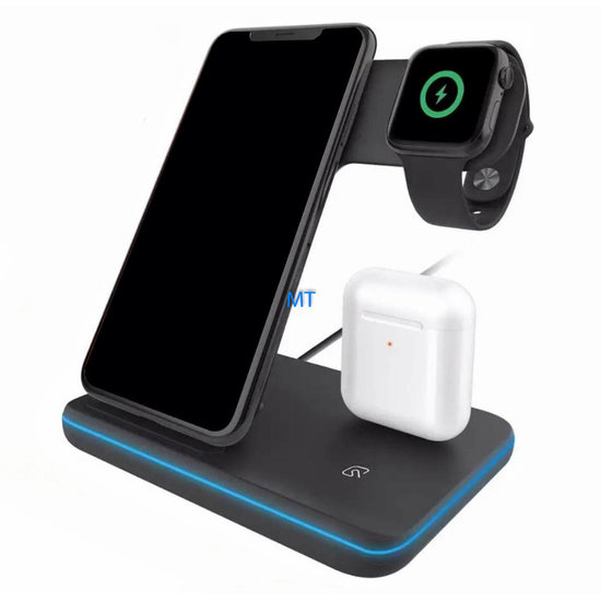 3 in 1 Wireless Charger Smartphone & Watch & Headset