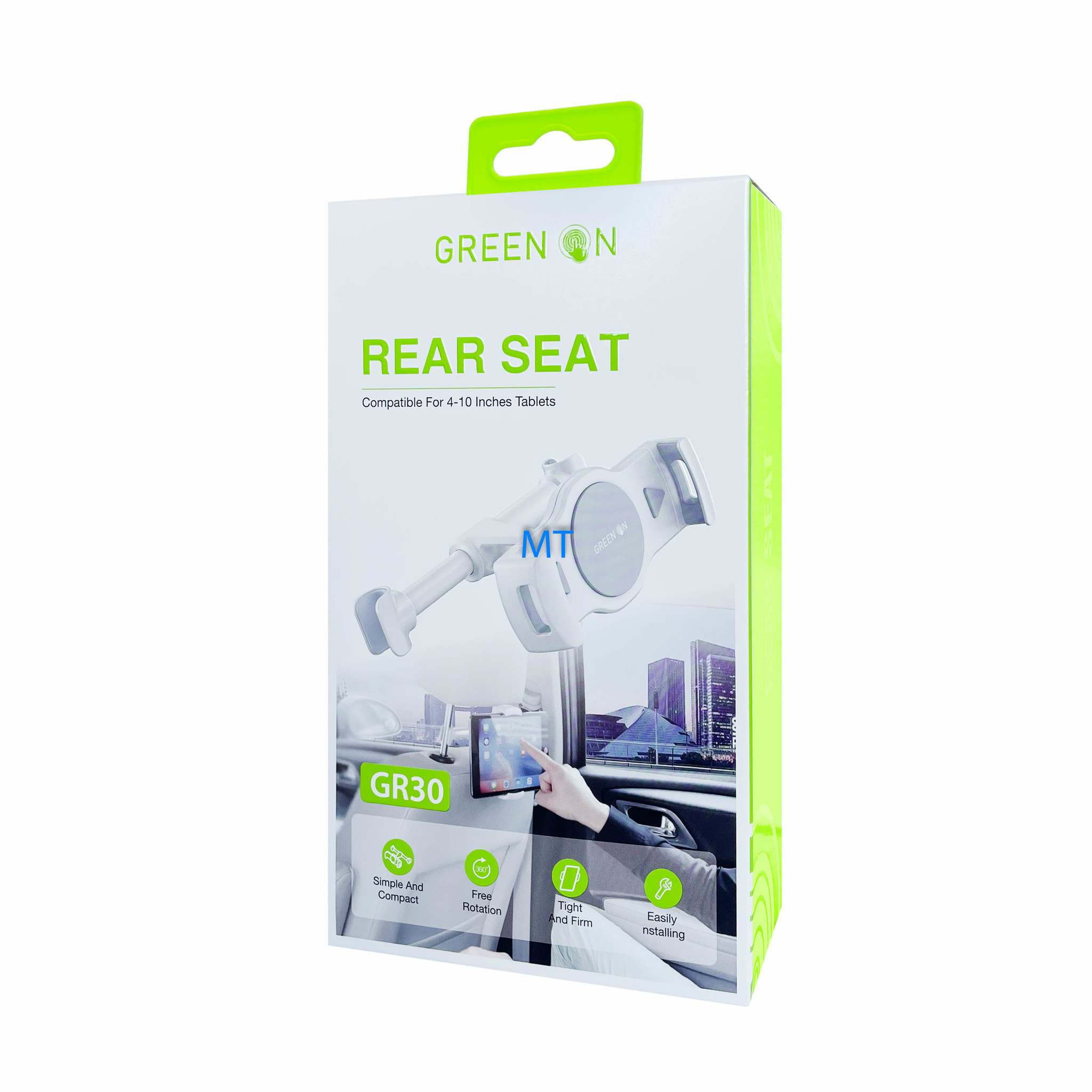 GREEN ON Rear Seat Car Tablet holder GR30, foto 3 van 6