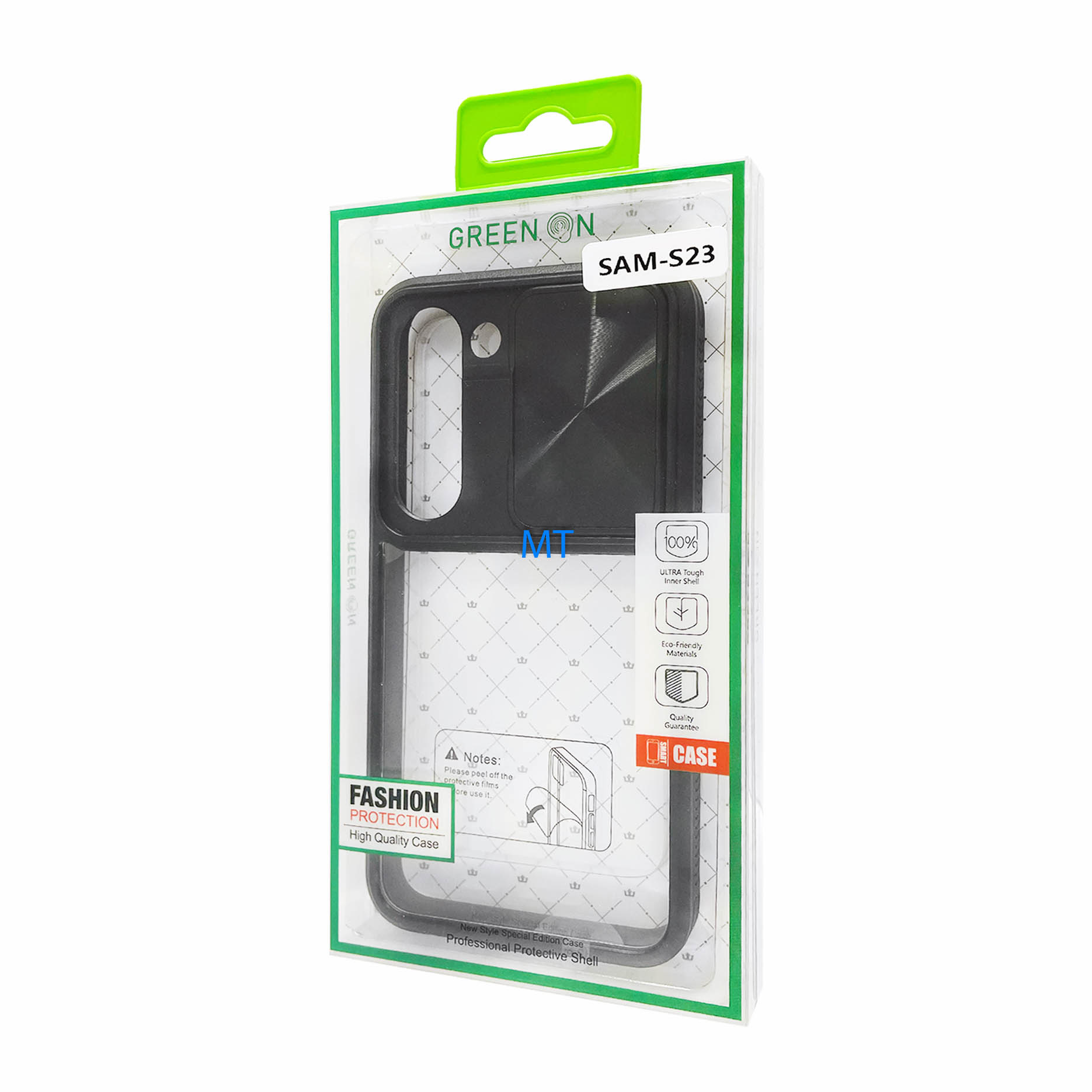 GREEN ON Silicone Auto Focus Case Galaxy S23, foto 3 van 6