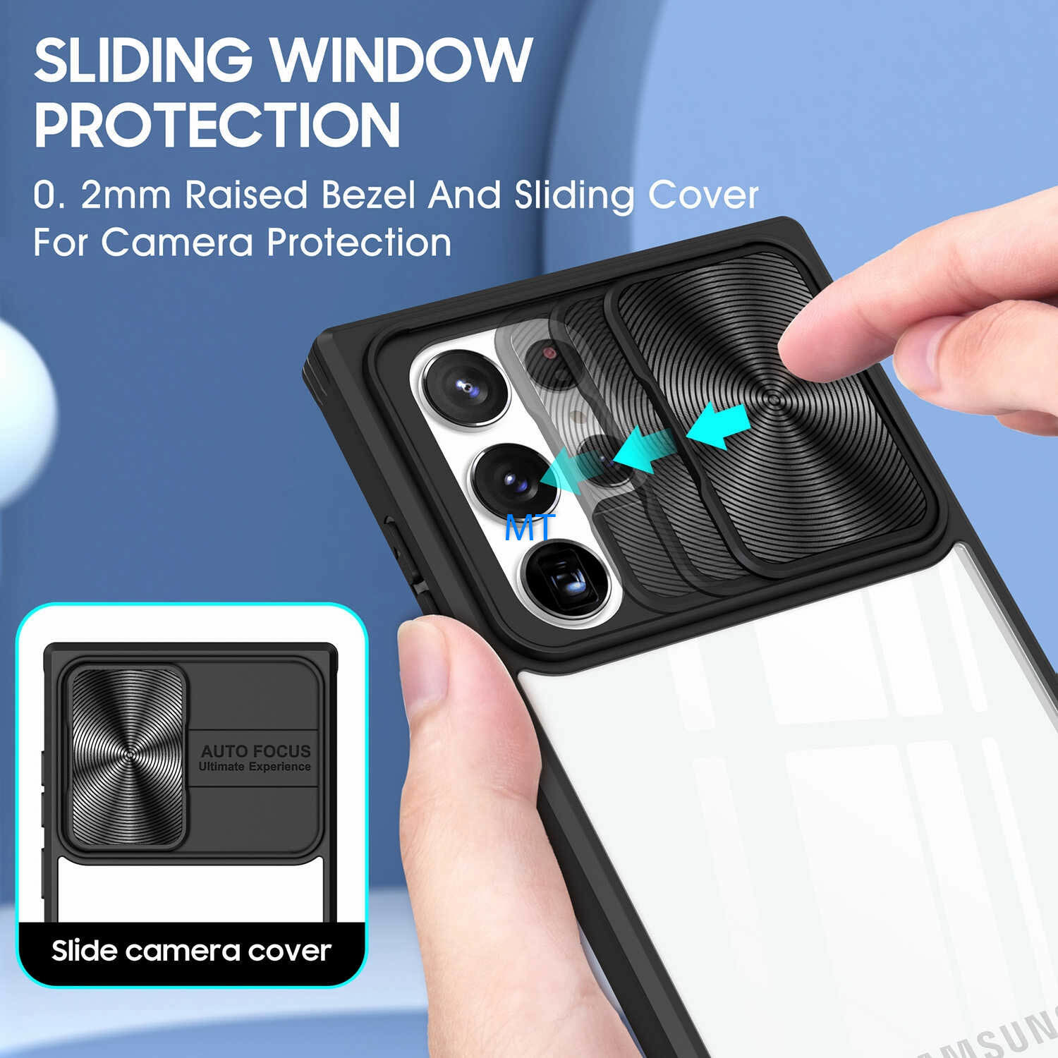 GREEN ON Silicone Auto Focus Case Galaxy S23, foto 6 van 6