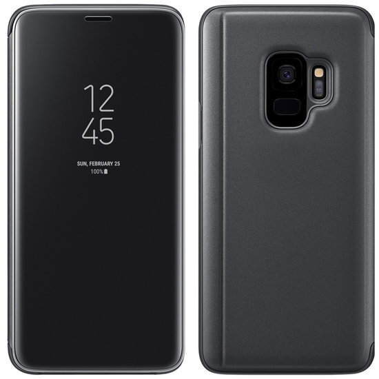 Clear View Standing Cover For I-Phone Xs Max